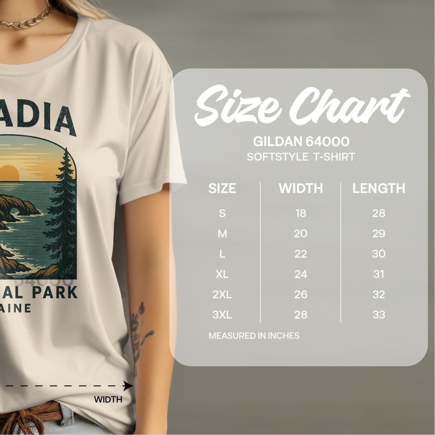 Acadia National Park Maine Softstyle T-Shirt product