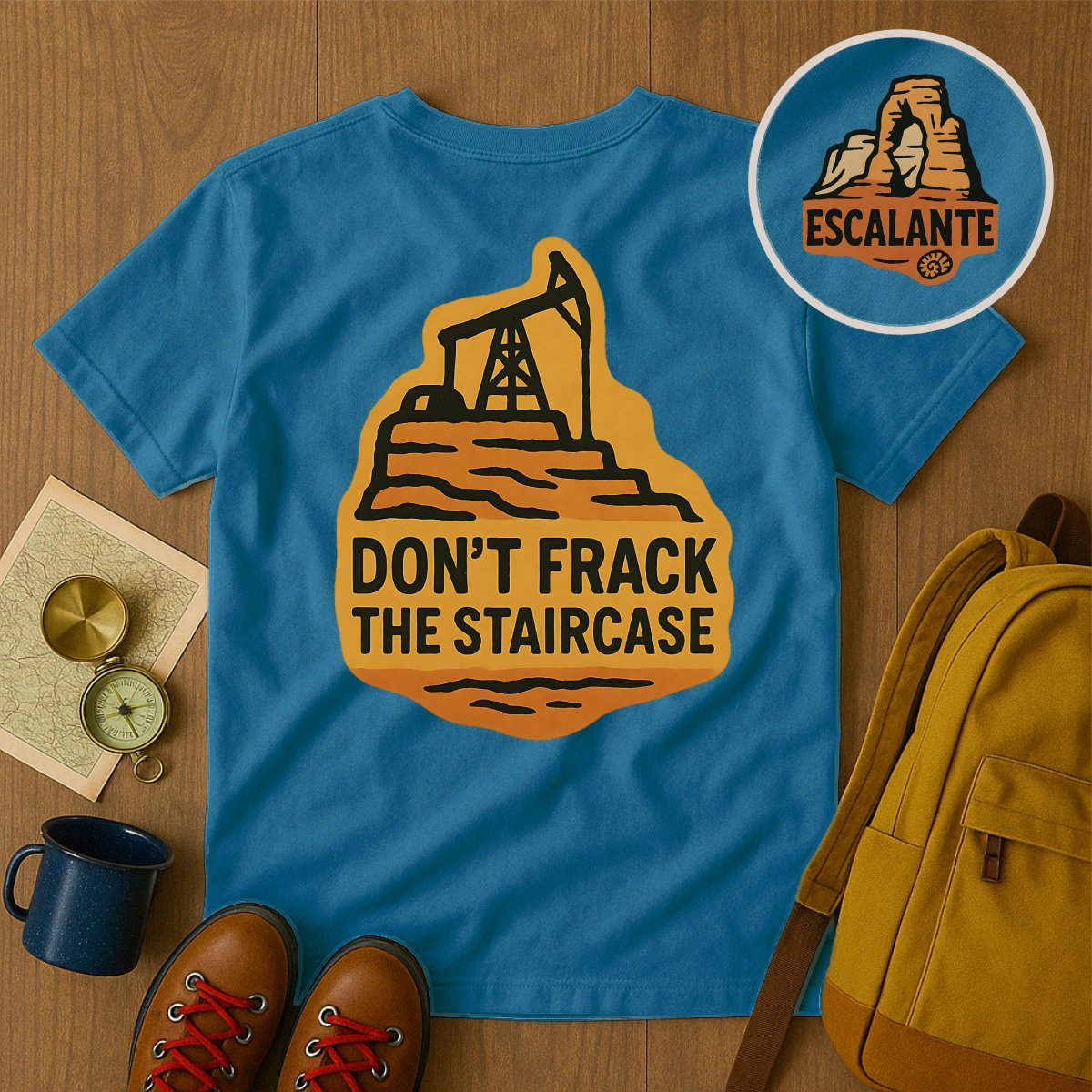 Don't Frack the Staircase Escalante t-shirt product