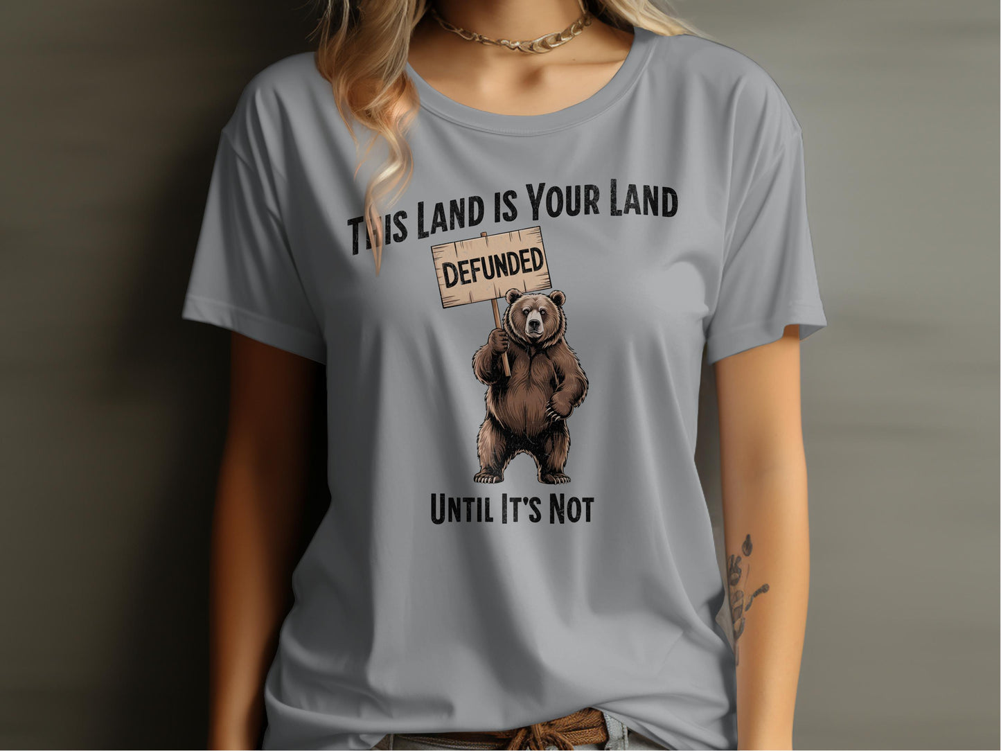 This Land Is Your Land Defunded T-shirt product