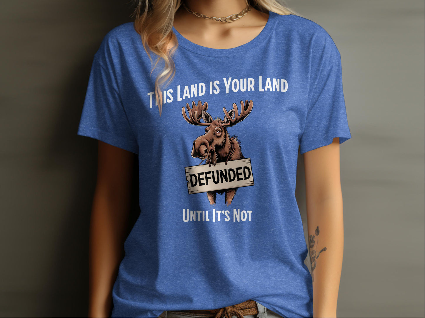 This Land Is Your Land Defunded Graphic Tee product