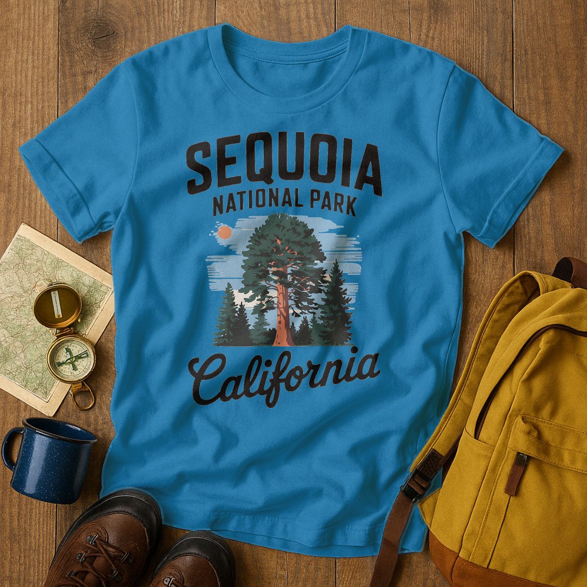 Sequoia National Park California Graphic Tee product