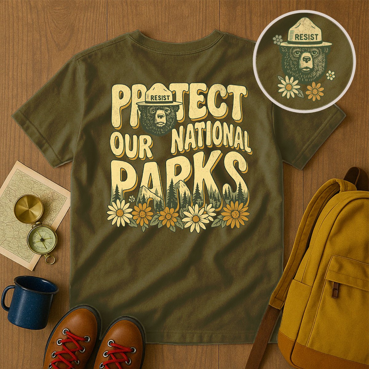 Protect Our National Parks Graphic T-Shirt product