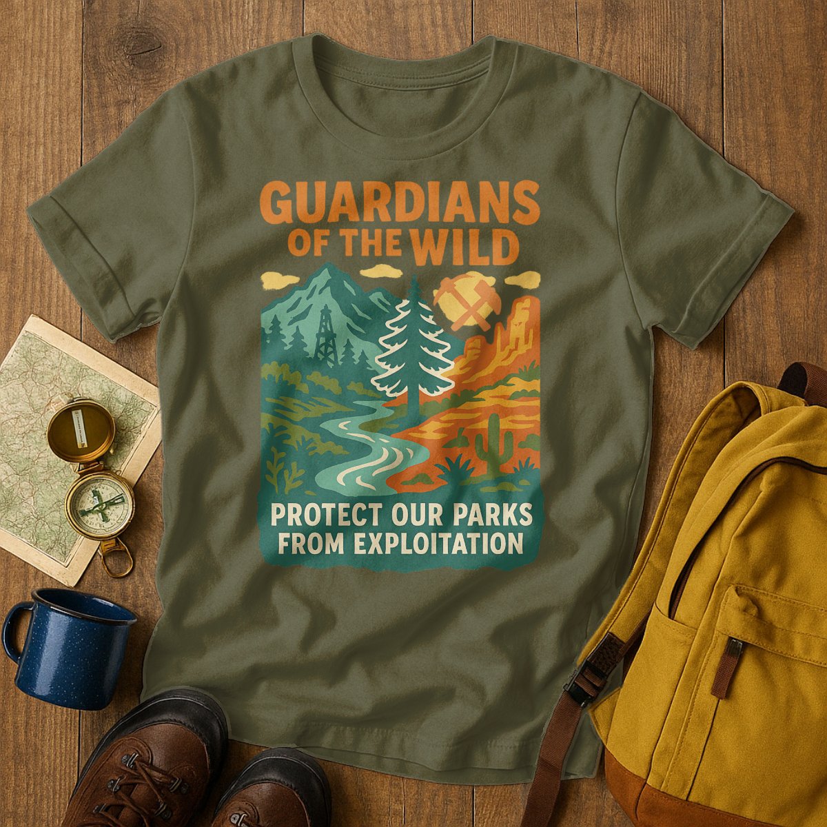 Guardians of the Wild Protect Our Parks Graphic product type