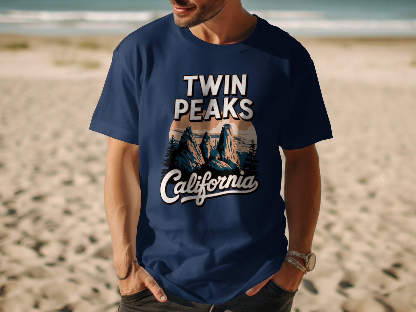 Twin Peaks California Graphic Tee Shirt product type