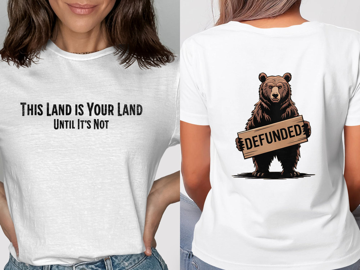 This Land Is Your Land Defunded Graphic T-Shirt product