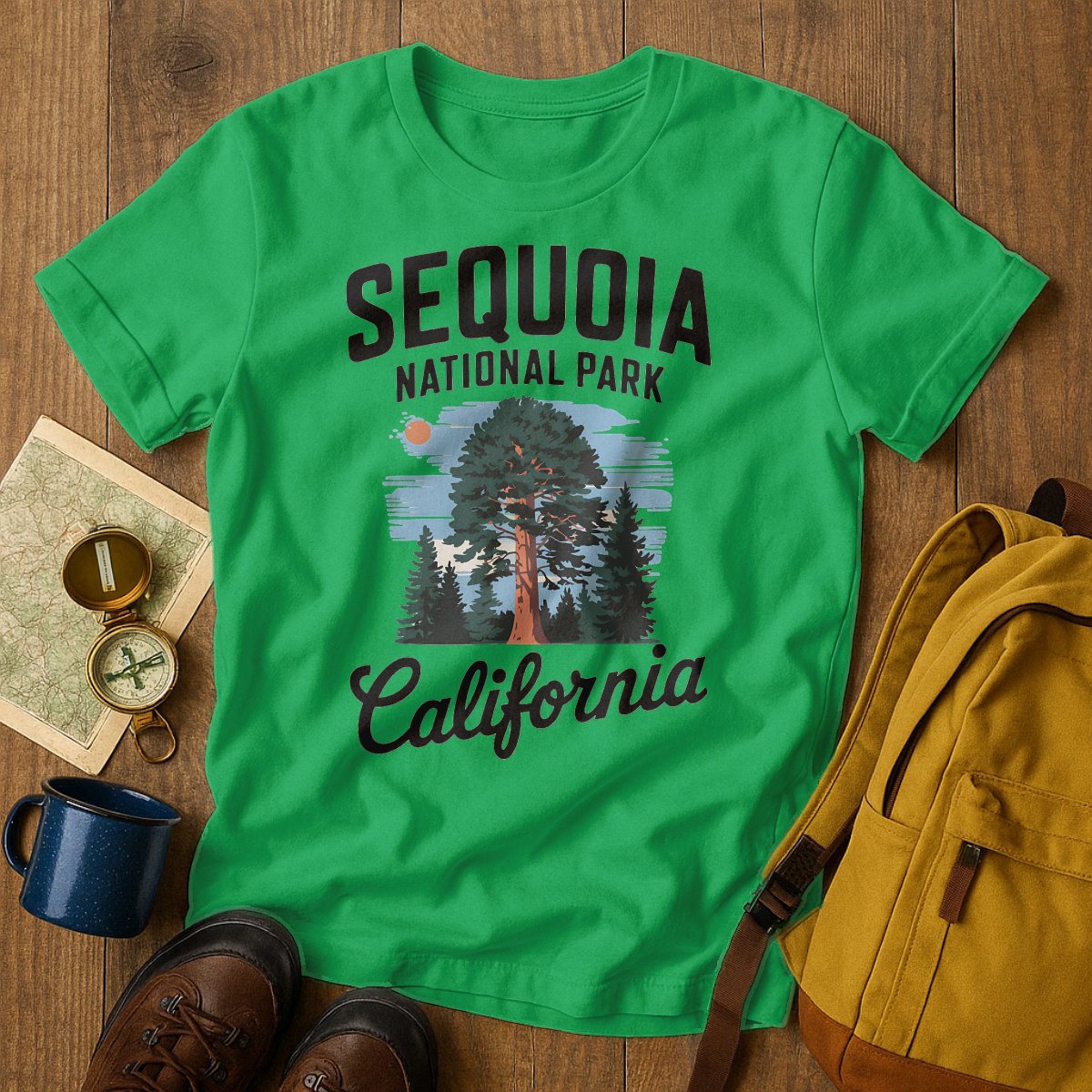 Sequoia National Park California Graphic T-Shirt product type