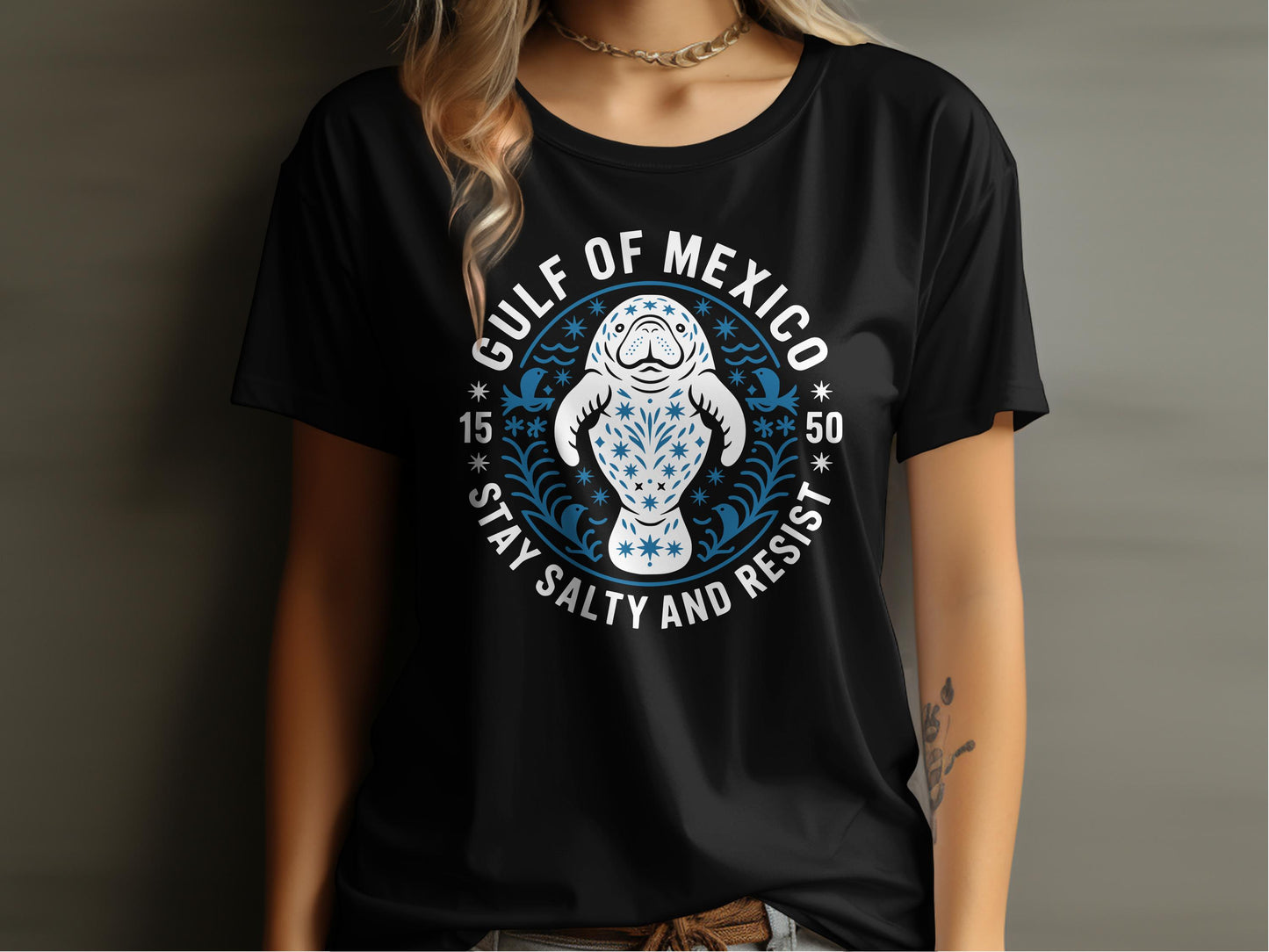 Gulf of Mexico Stay Salty and Resist T-shirt product