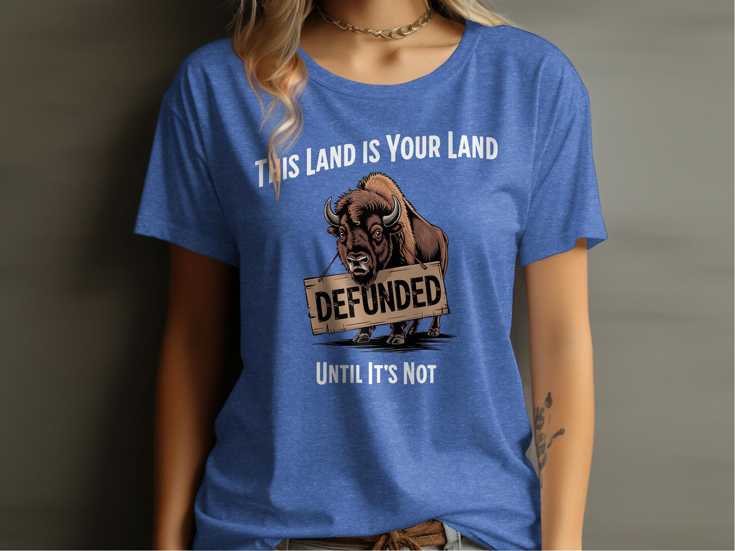 This Land is Your Land Defunded Graphic T-Shirt product