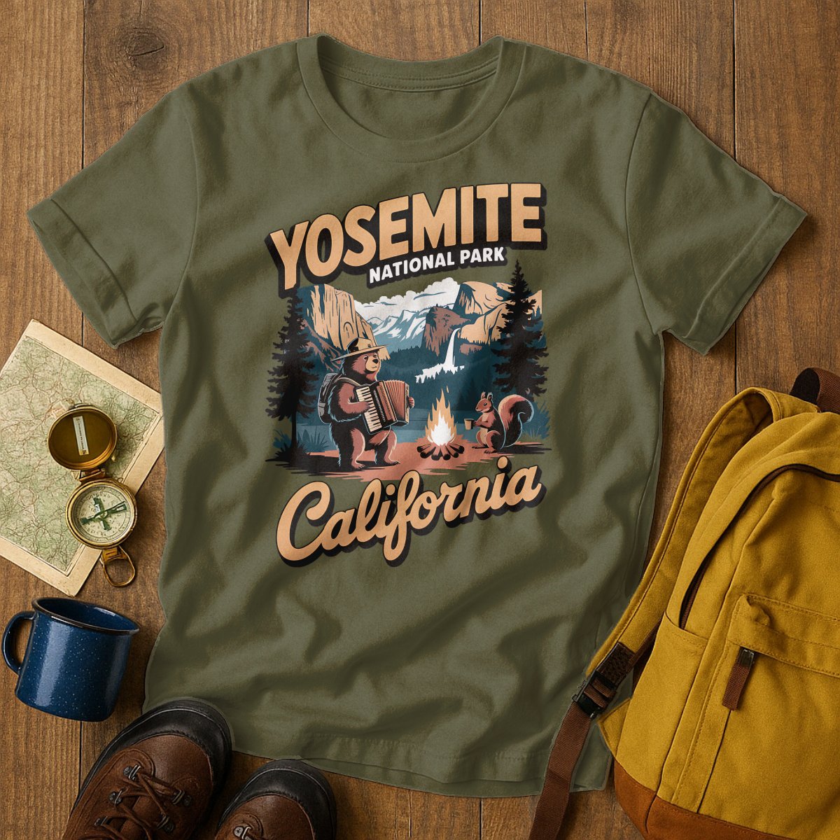 Yosemite National Park California T-Shirt product type