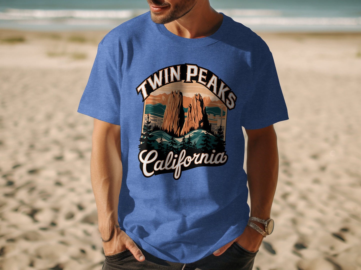 Twin Peaks California graphic print T-shirt product