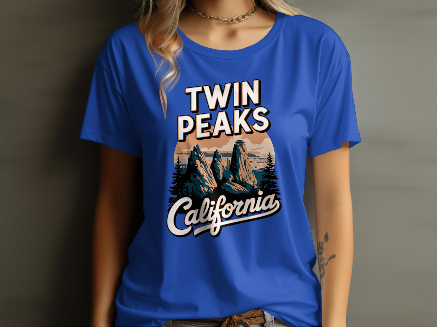 Twin Peaks California Graphic Print T Shirt product type