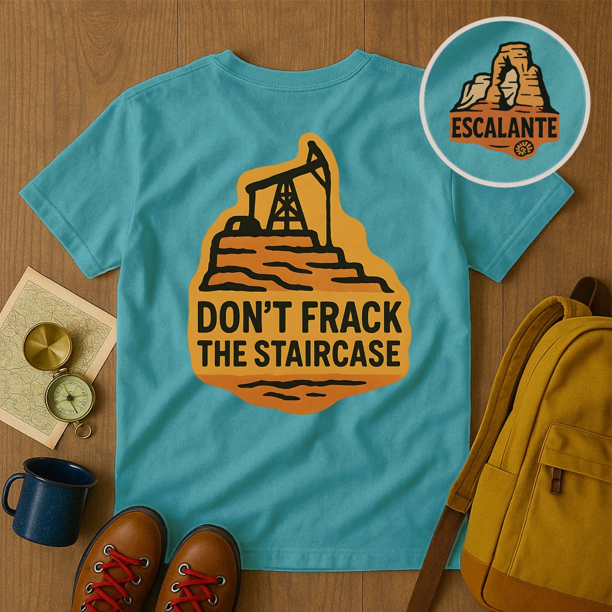 Don't Frack The Staircase Statement Product