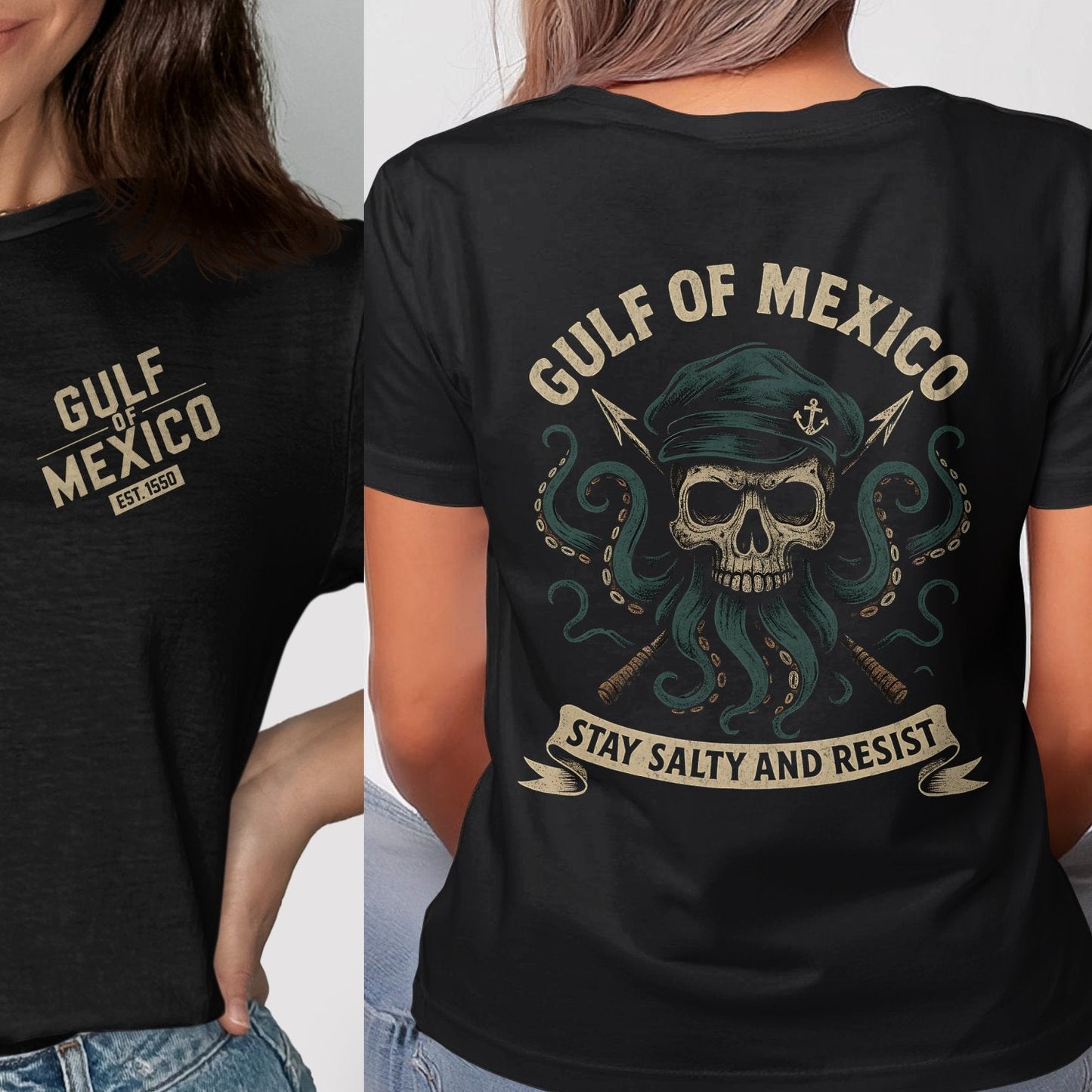 Gulf of Mexico Stay Salty and Resist T-shirt product type