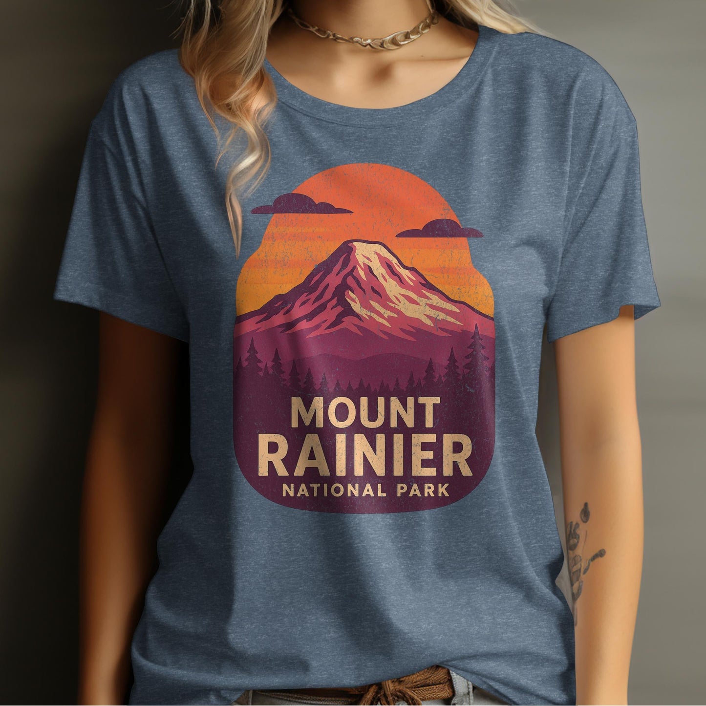 Mount Rainier National Park Graphic T-Shirt product
