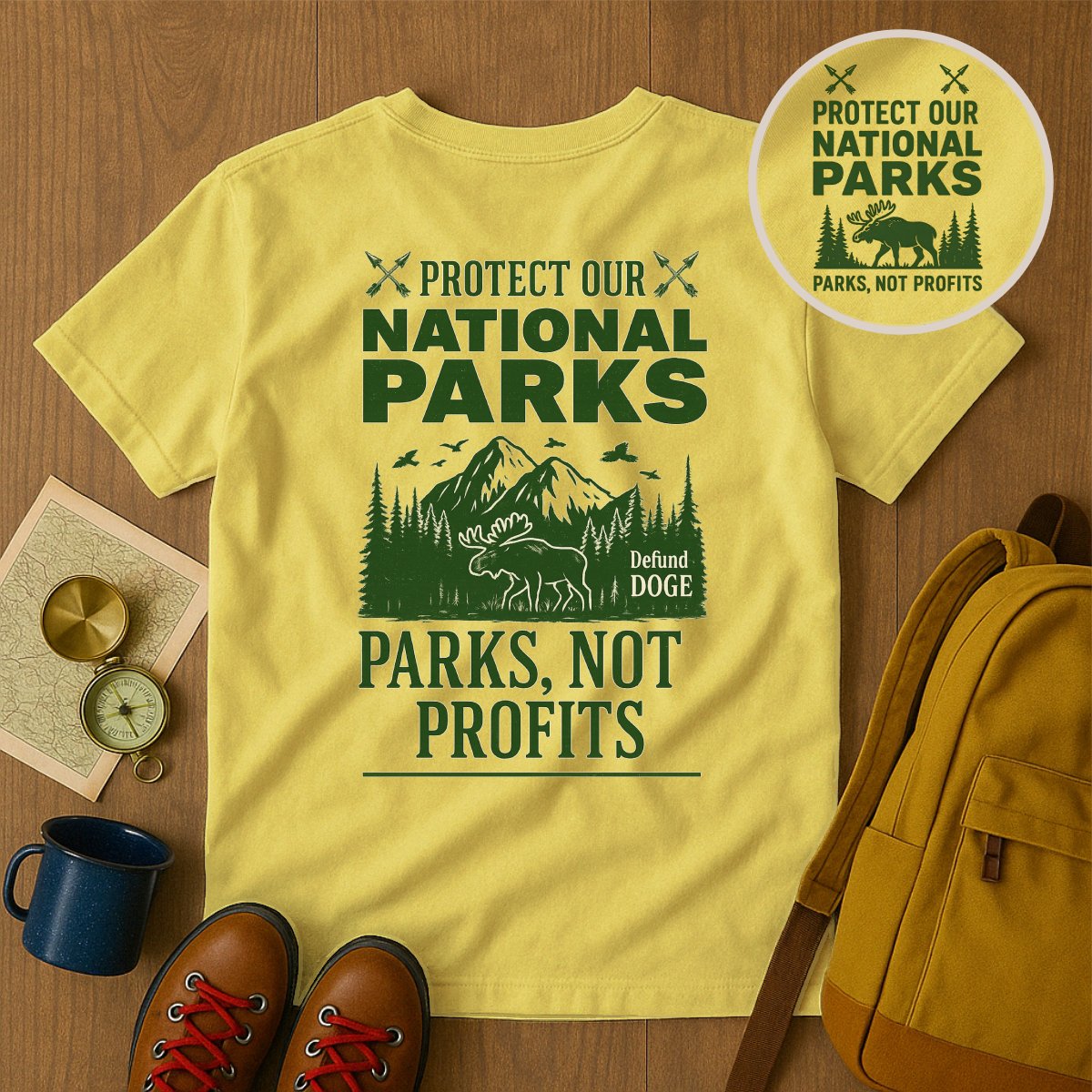 Protect Our National Parks Parks Not Profits product type