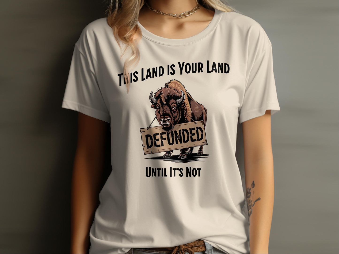 This Land Is Your Land Defunded Shirt product