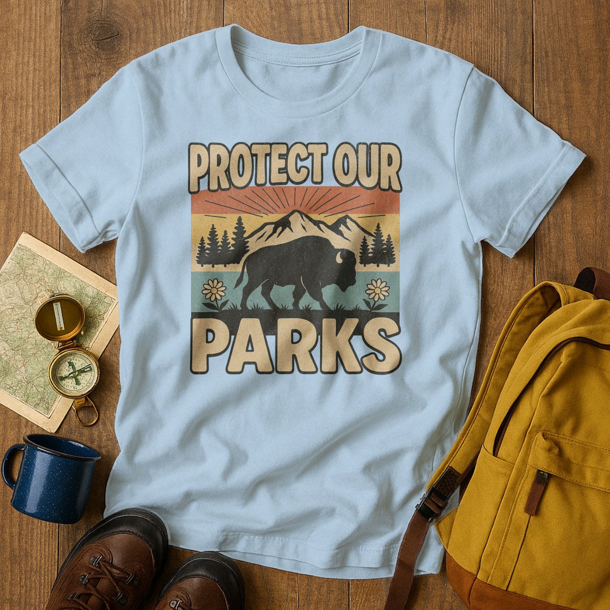 Protect Our Parks Design Men's T-Shirt product type