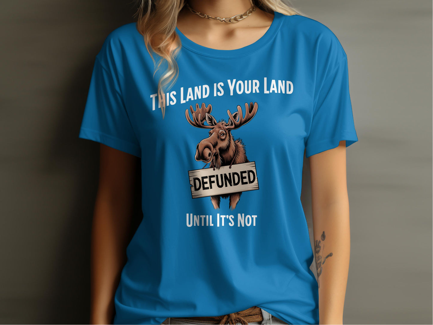 This Land is Your Land Defunded Graphic Tee product