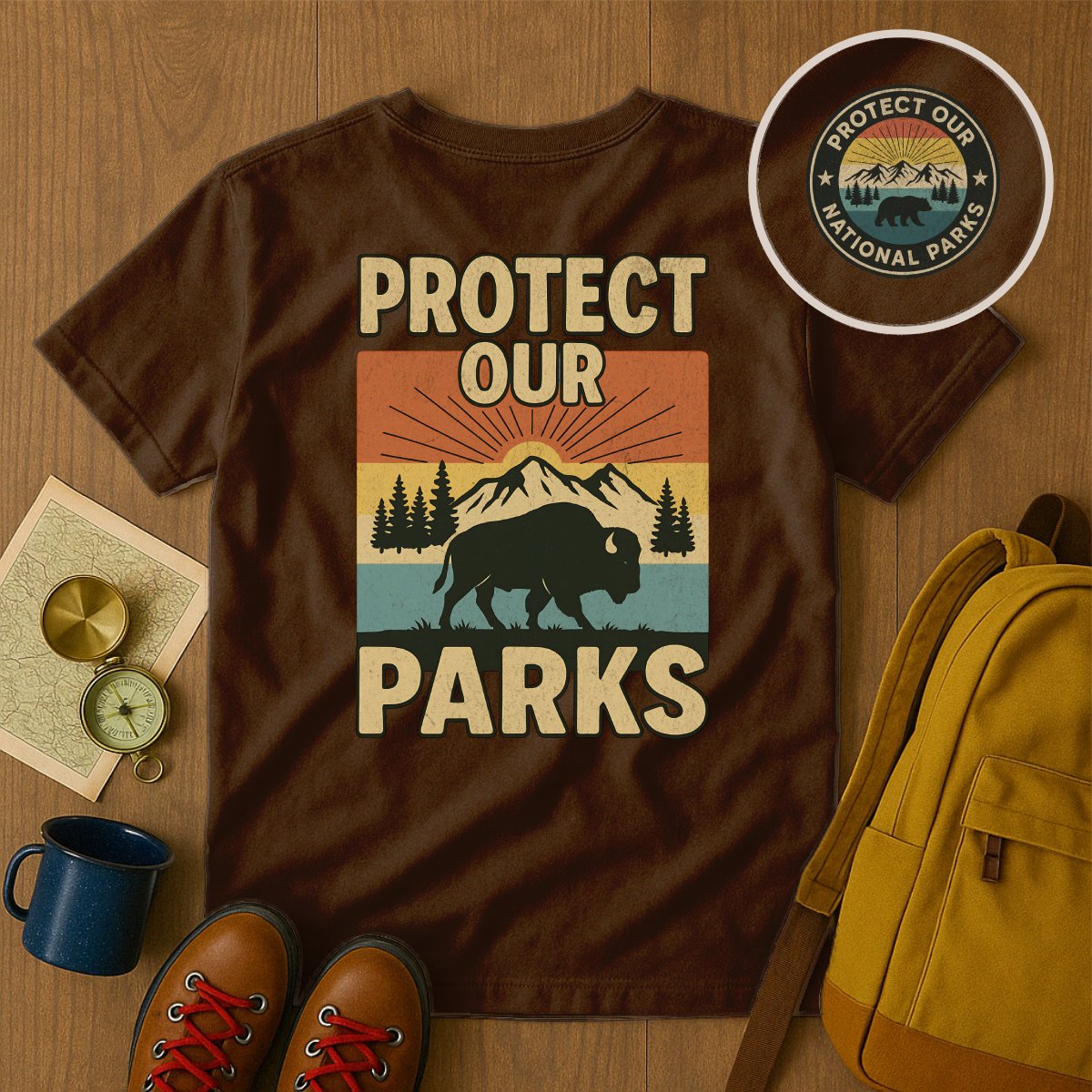 Protect Our National Parks Graphic T-Shirt product