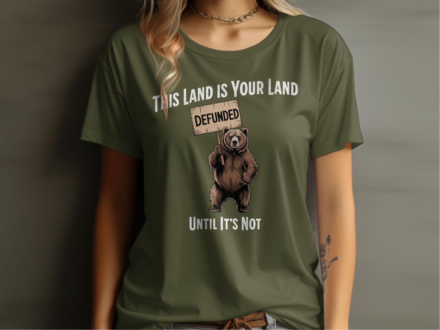 This Land is Your Land Defunded T-shirt product