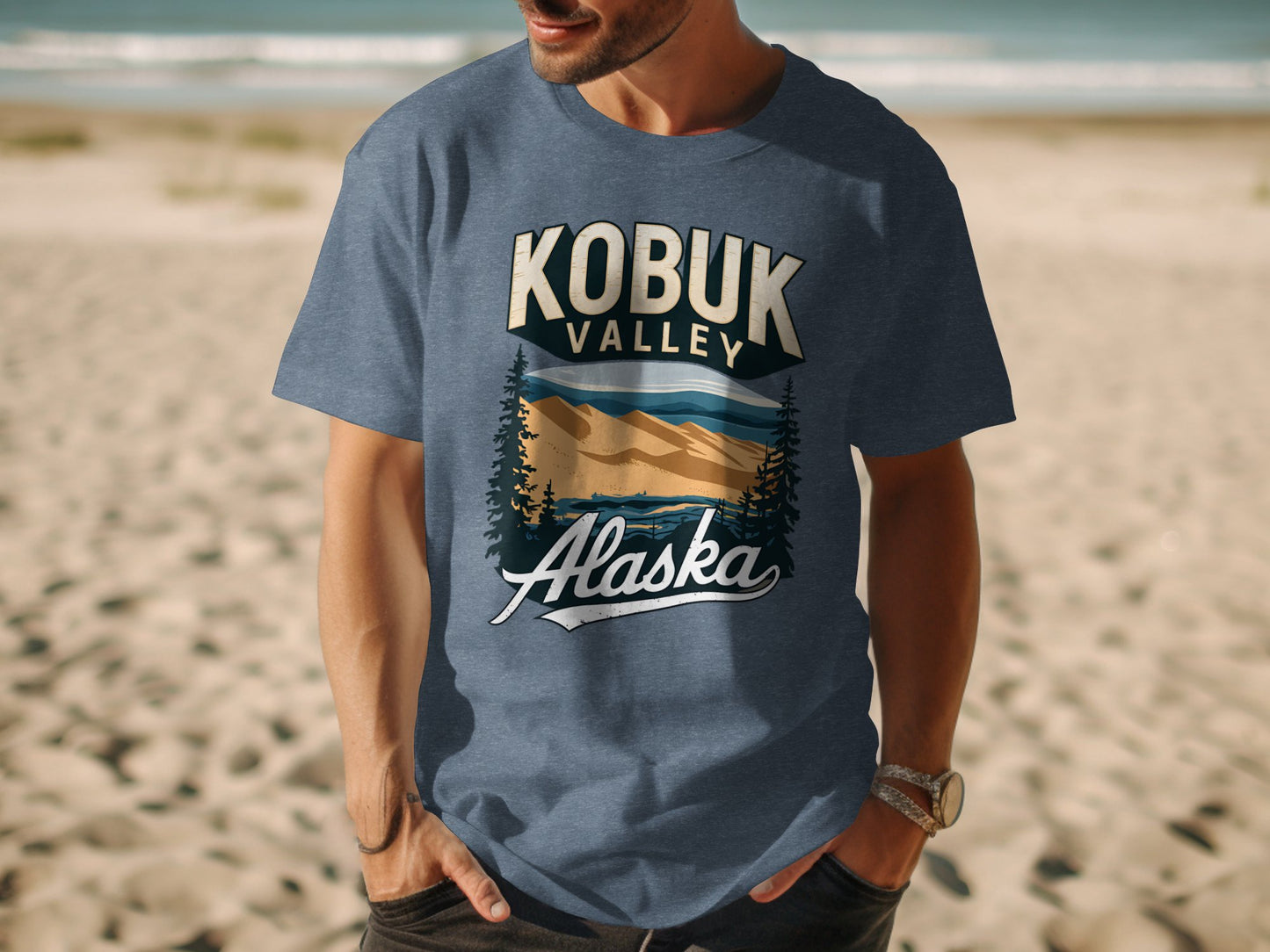 Kobuk Valley Alaska Graphic Design T-Shirt product type