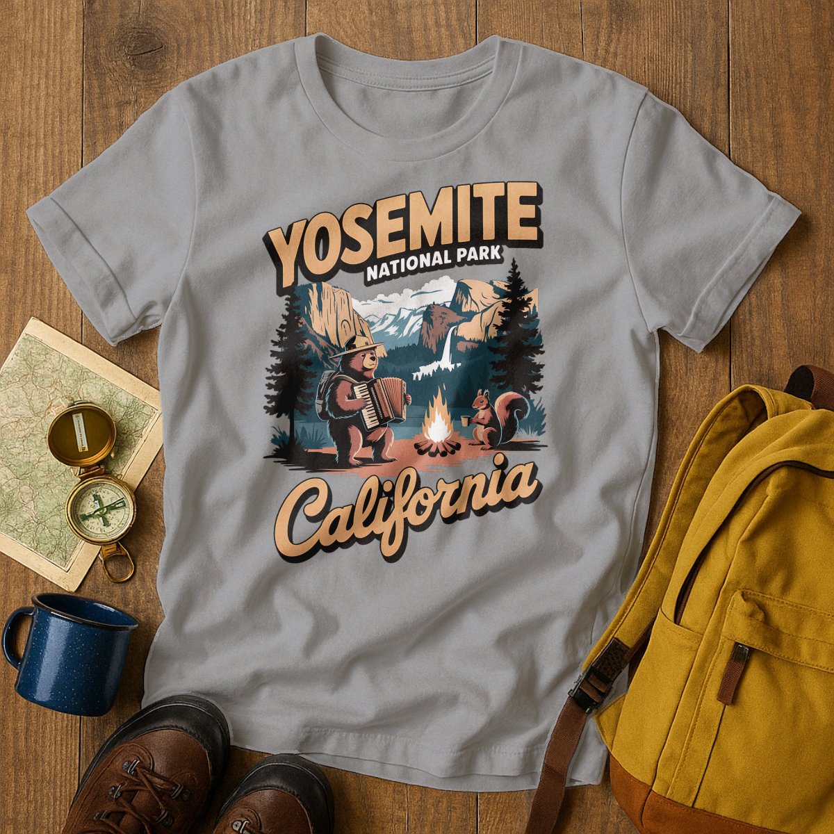 Yosemite National Park California T-shirt product type