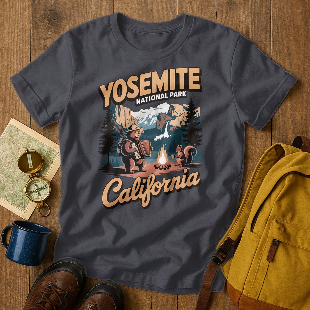 Yosemite National Park California Graphic Tee product type
