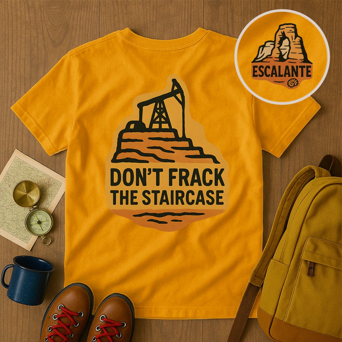 Don't Frack The Staircase Graphic T-Shirt product