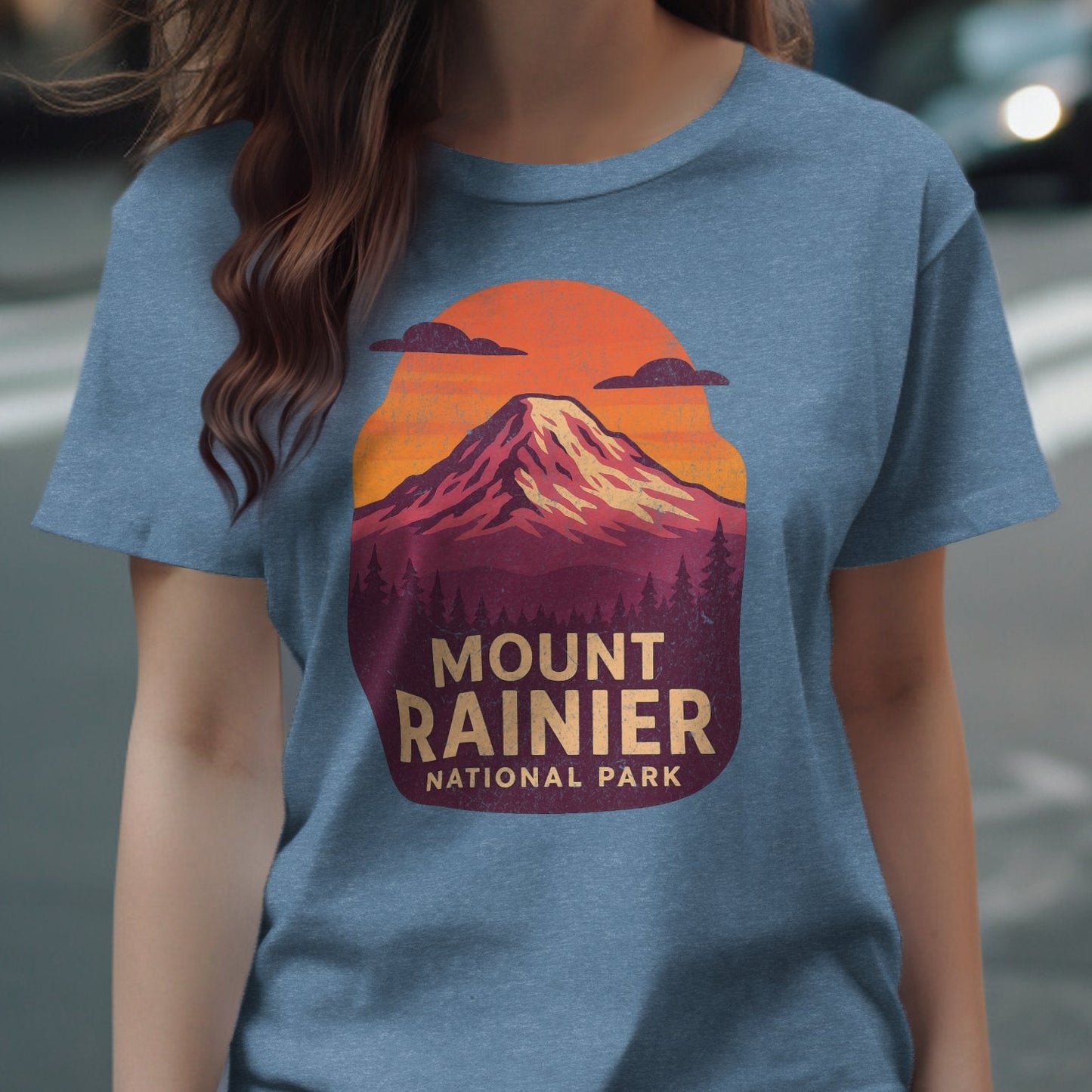 Mount Rainier National Park T-shirt product type