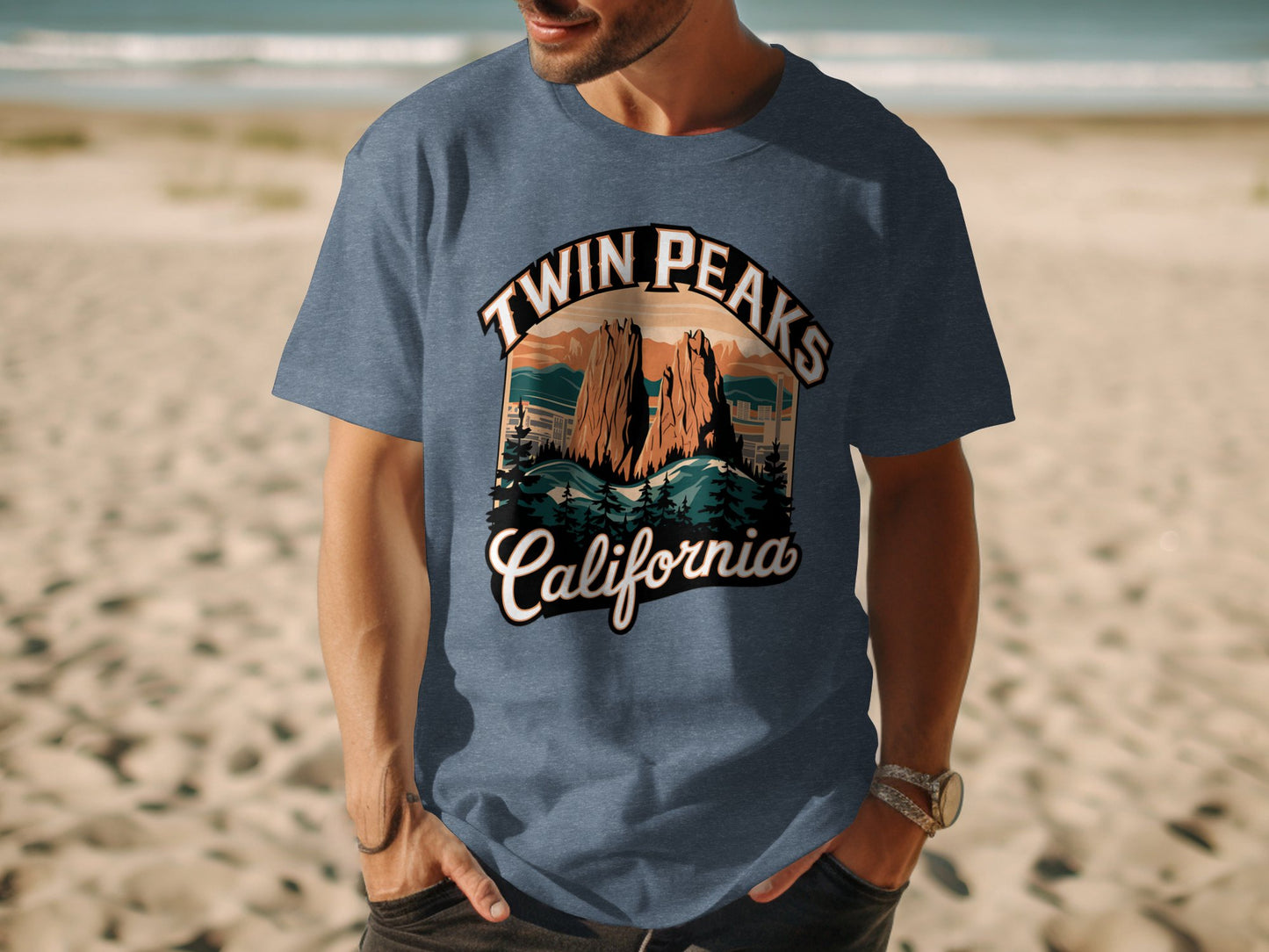 Twin Peaks California Graphic Tee shirt product