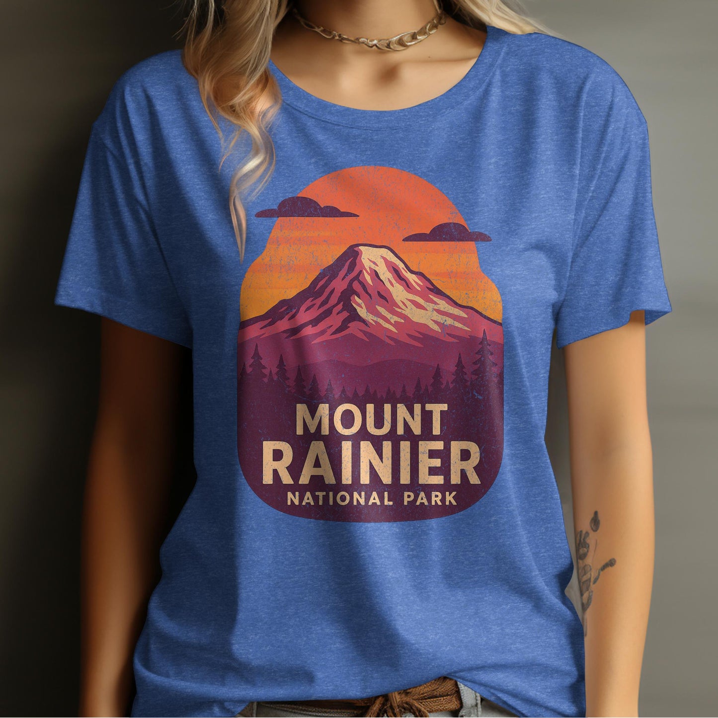 Mount Rainier National Park Graphic T-Shirt product
