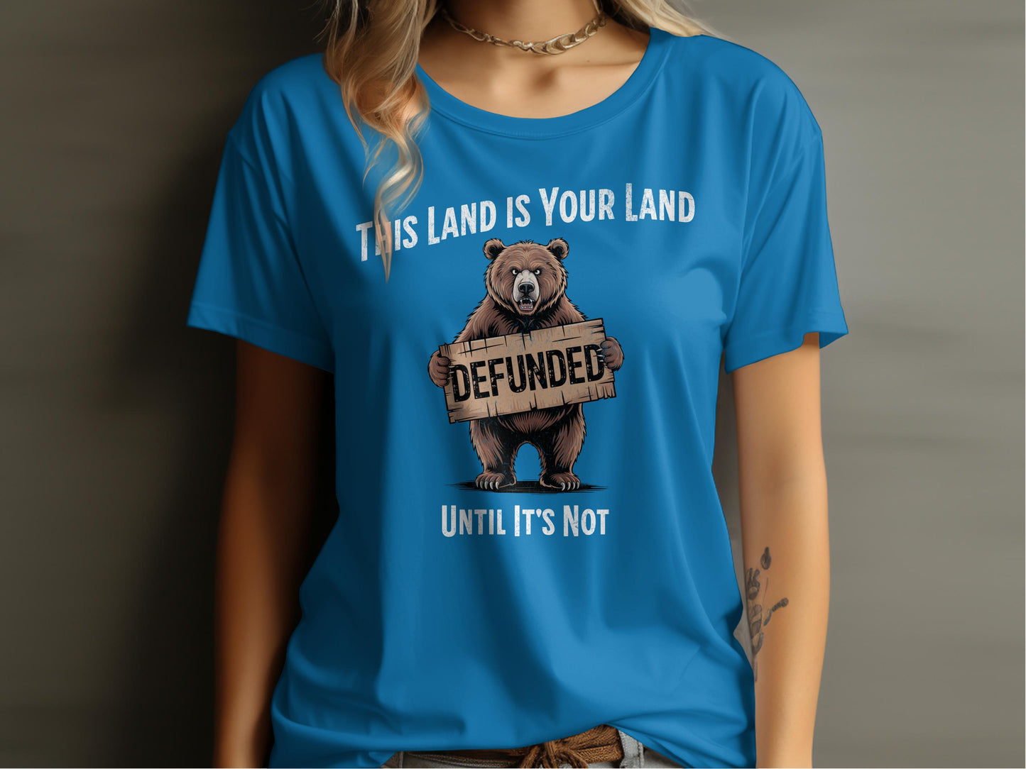 This Land Is Your Land Defunded Graphic T-shirt product type