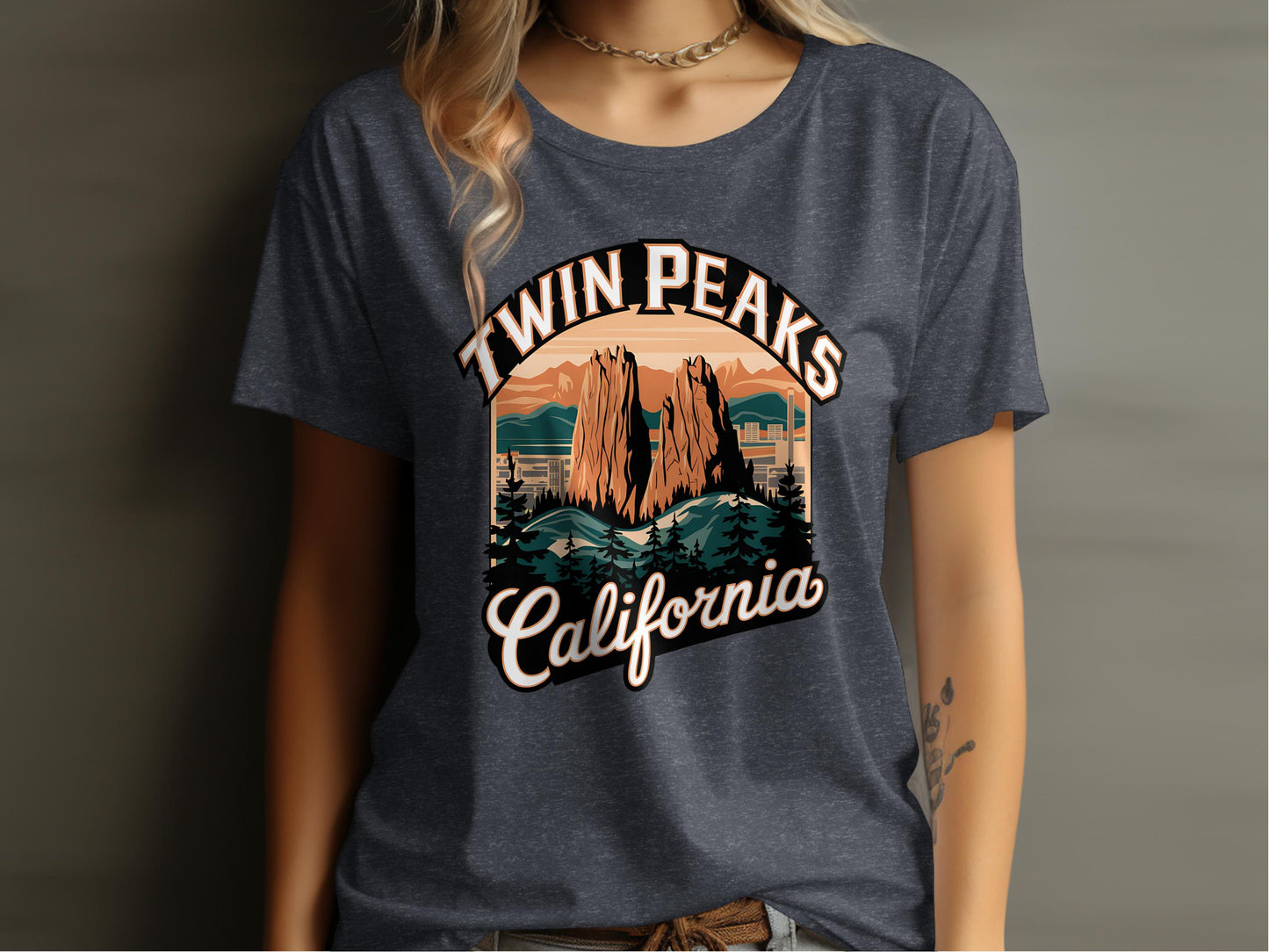 Twin Peaks California Graphic Tee Shirt product type