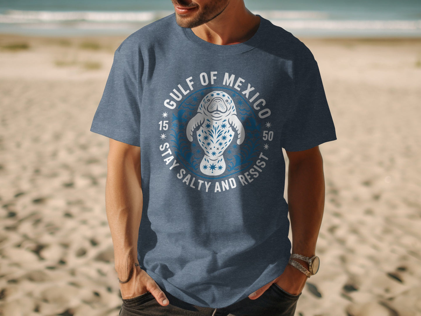 Gulf of Mexico Stay Salty and Resist T Shirt product type
