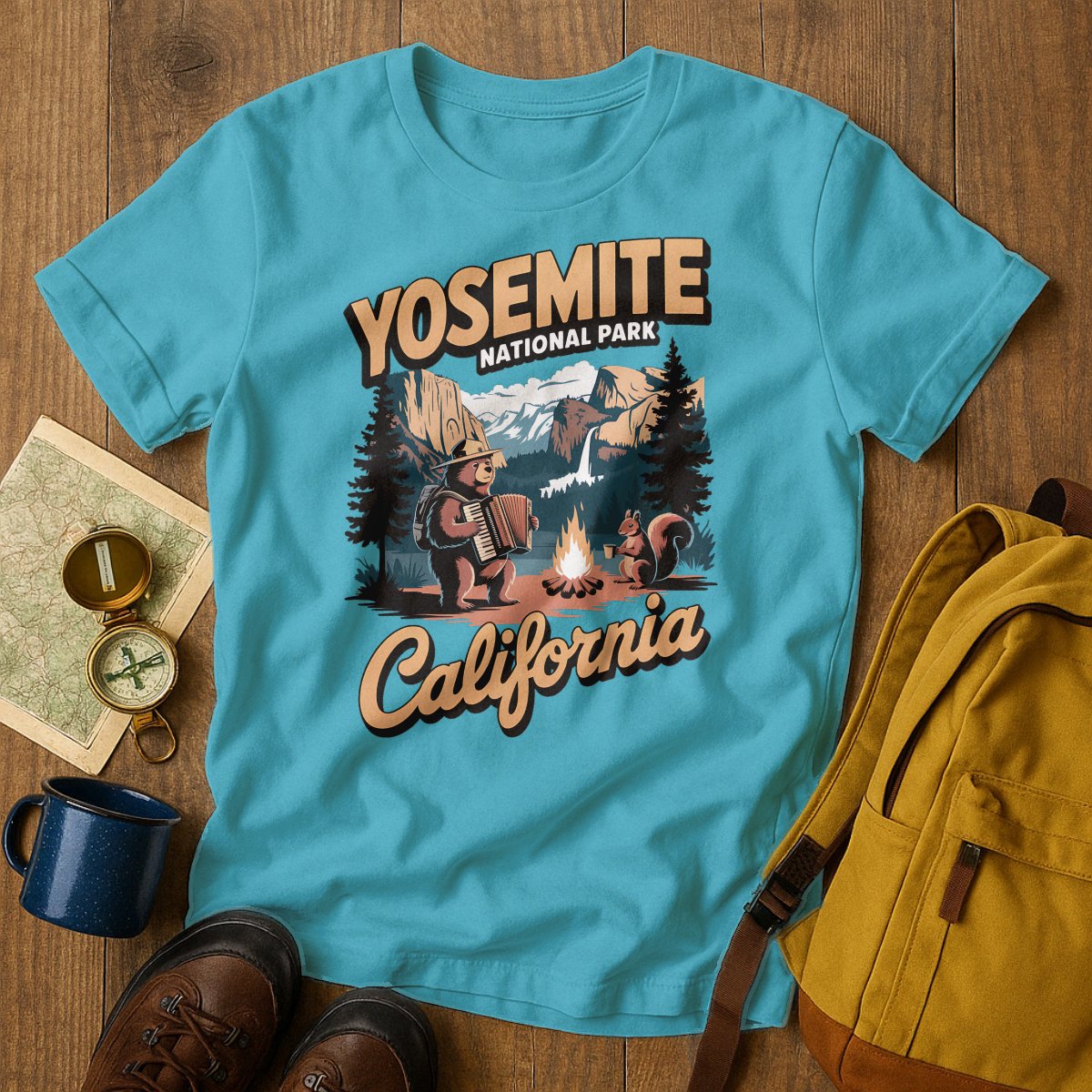 Yosemite National Park California T-shirt product type