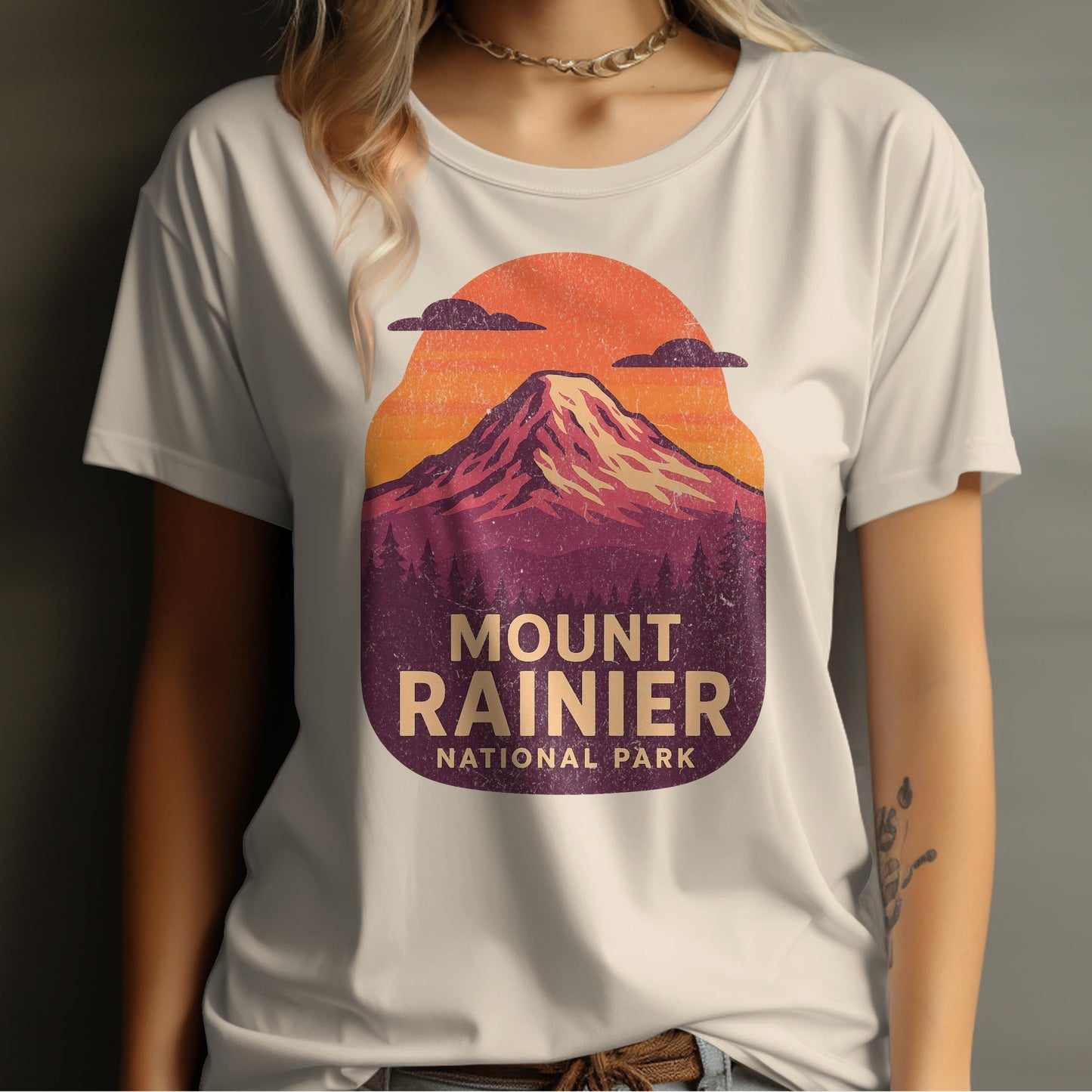 Mount Rainier National Park Graphic Tee product
