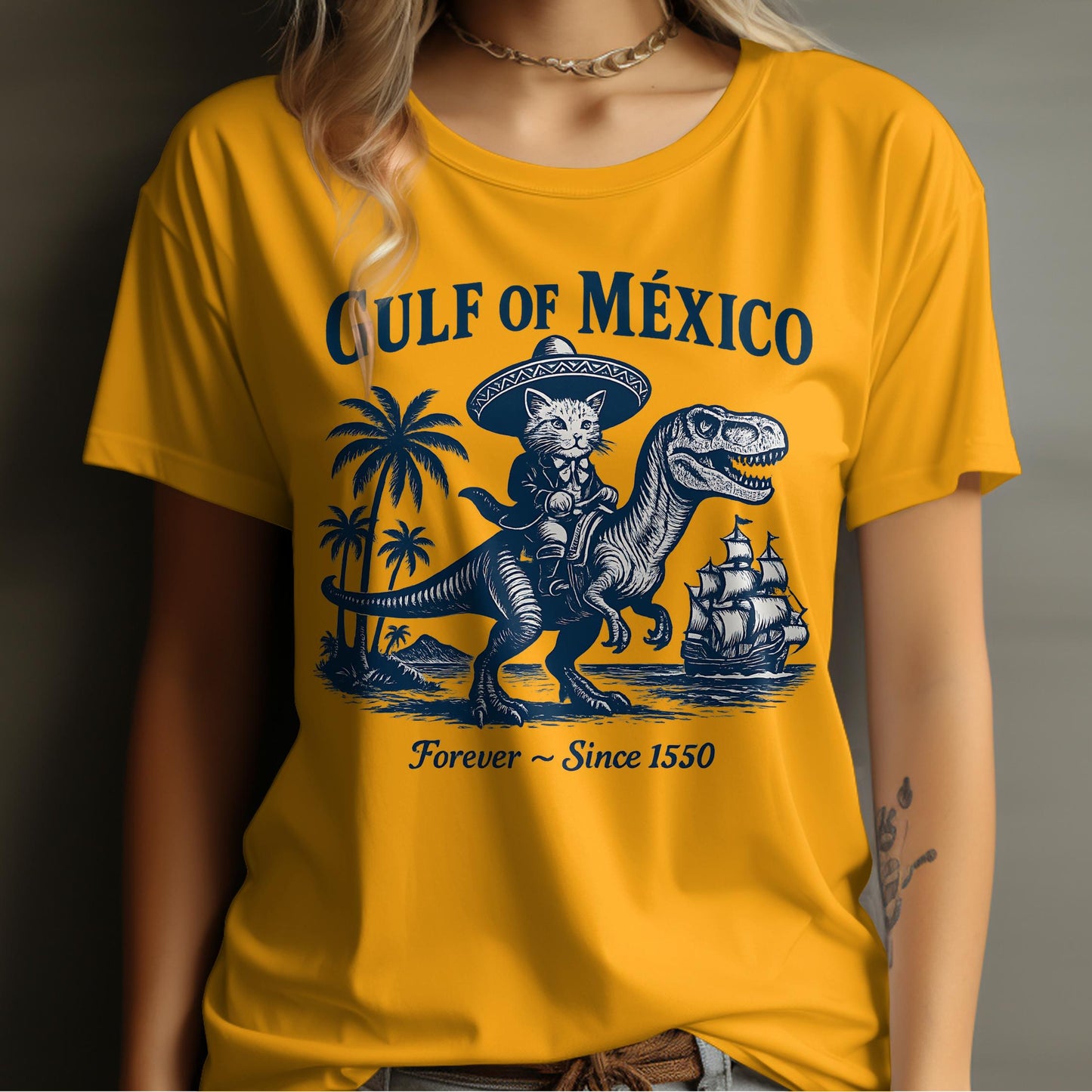 Gulf of Mexico Forever Since 1550 Graphic T-shirt product type