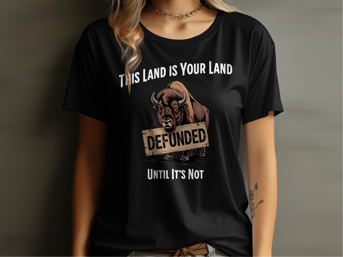 This Land is Your Land Defunded T-Shirt product