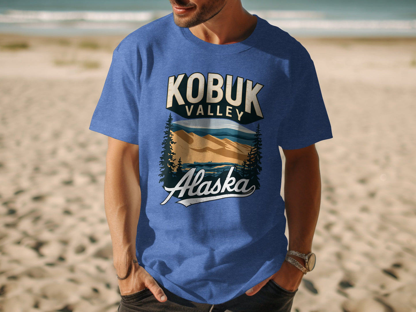 Kobuk Valley Alaska Souvenir Graphic T-Shirt product