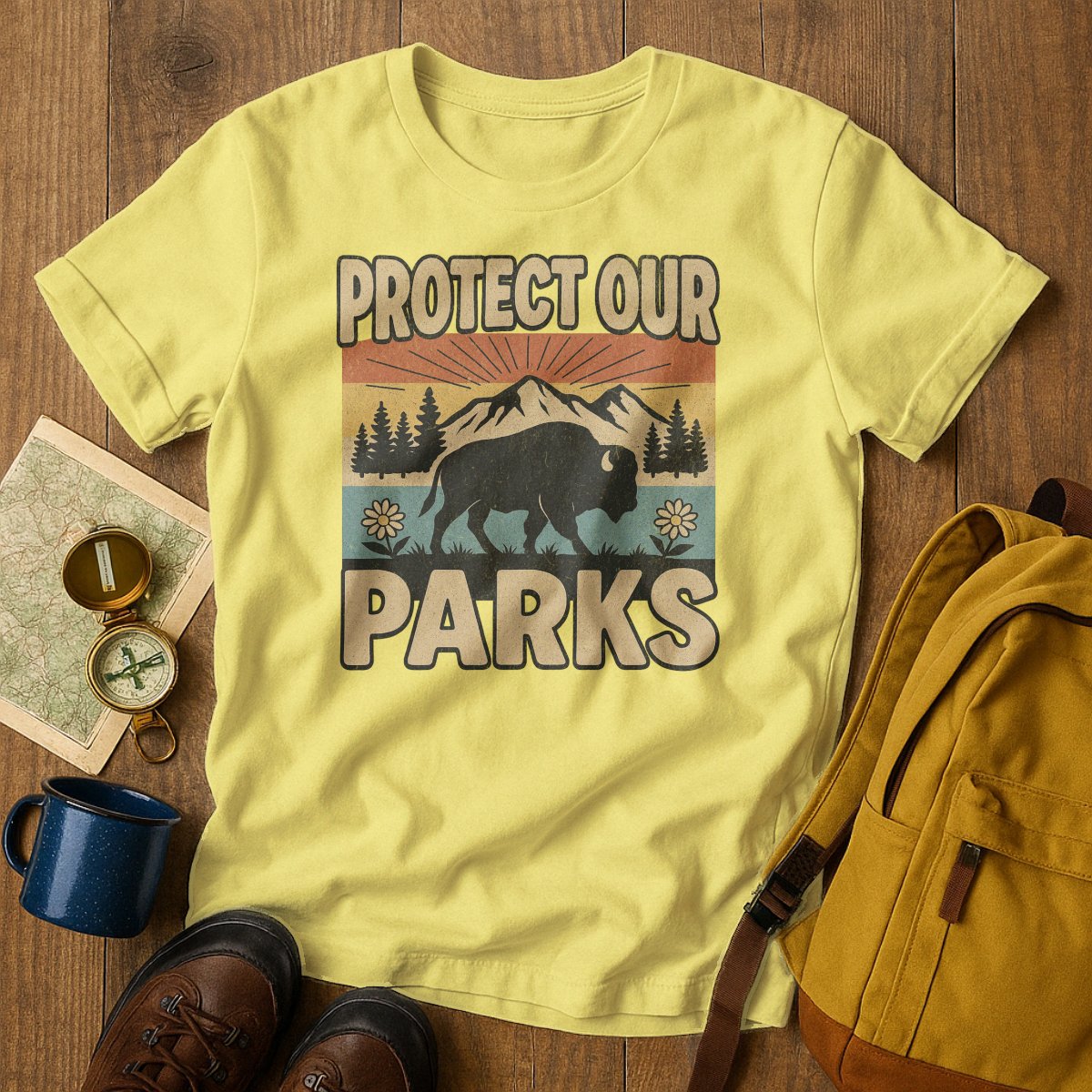 Protect Our Parks Design T-Shirt product type