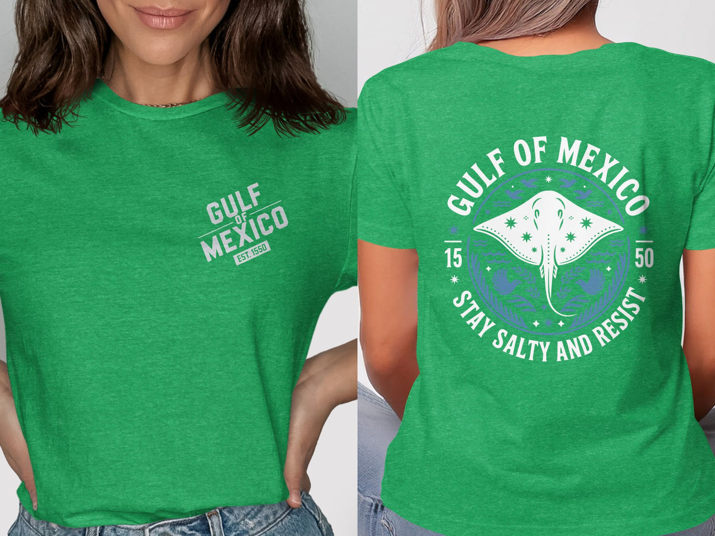 Gulf of Mexico Stay Salty and Resist T-shirt product