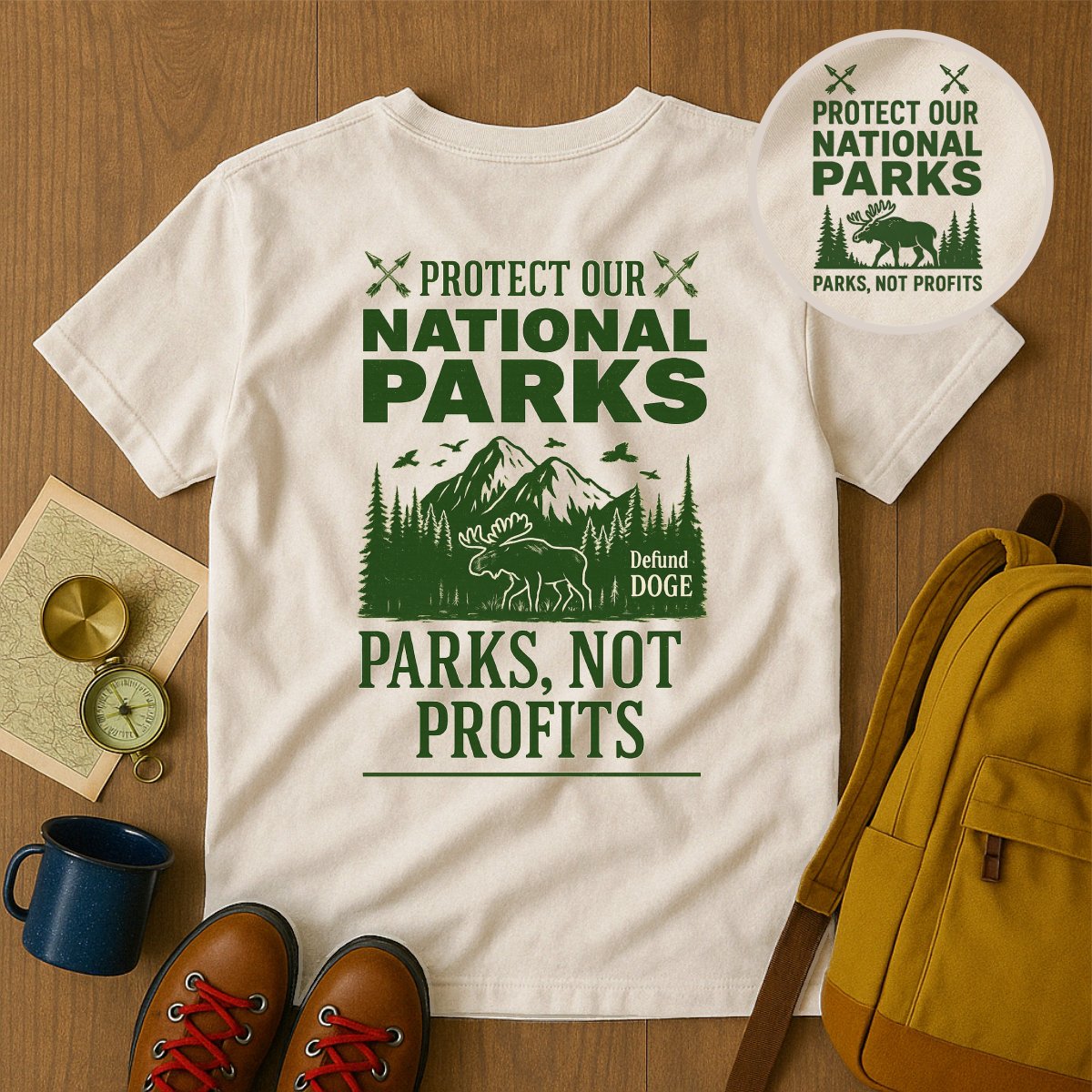 Protect Our National Parks Not Profits Shirt product type