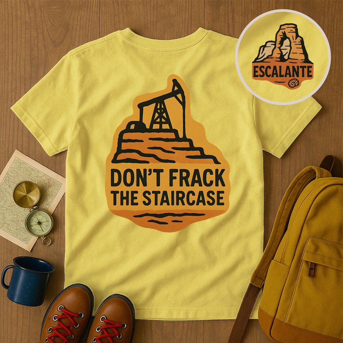Don't Frack The Staircase Graphic T-Shirt product