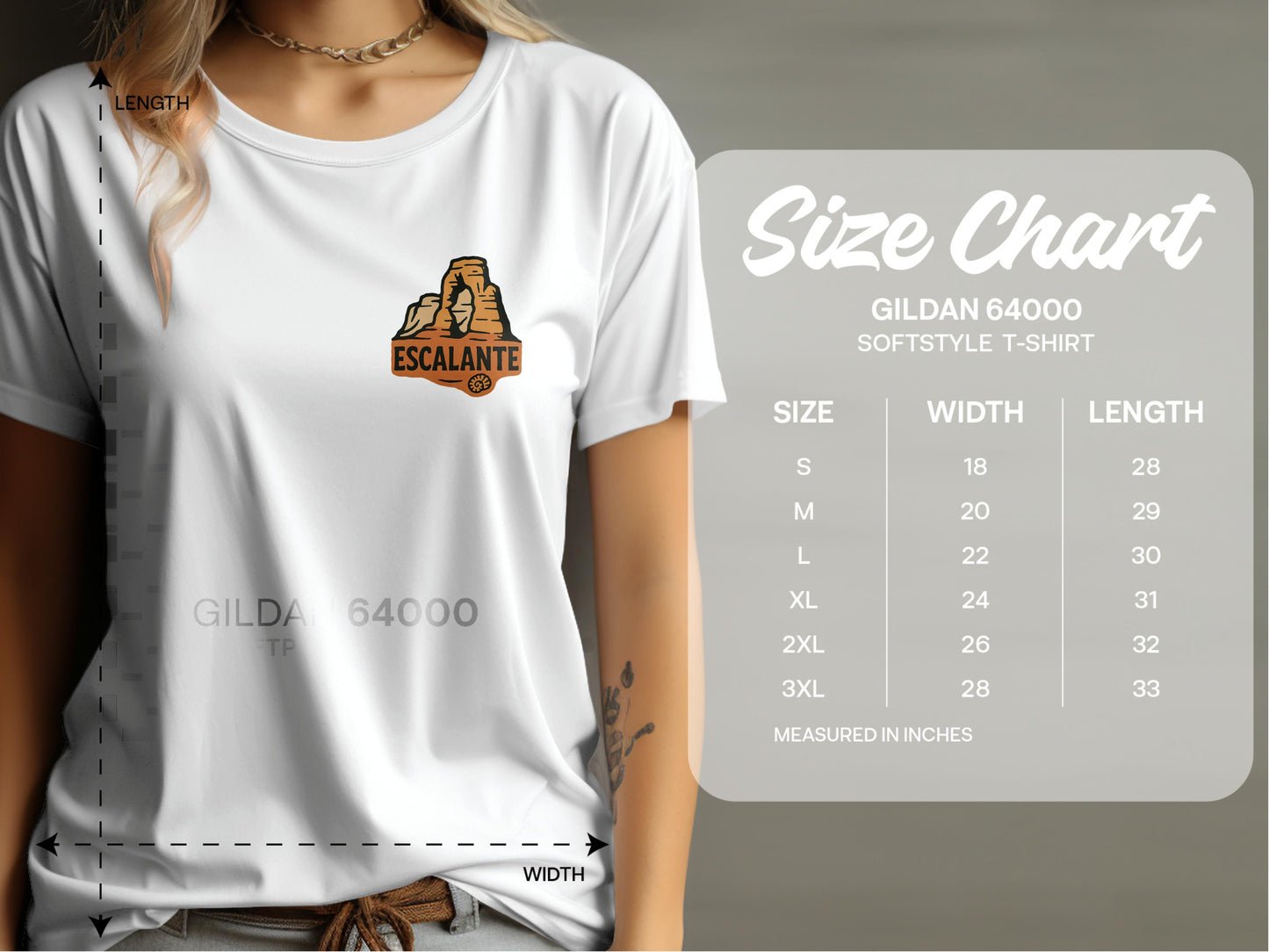 Escalante Gildan Softstyle 64000 T-Shirt product