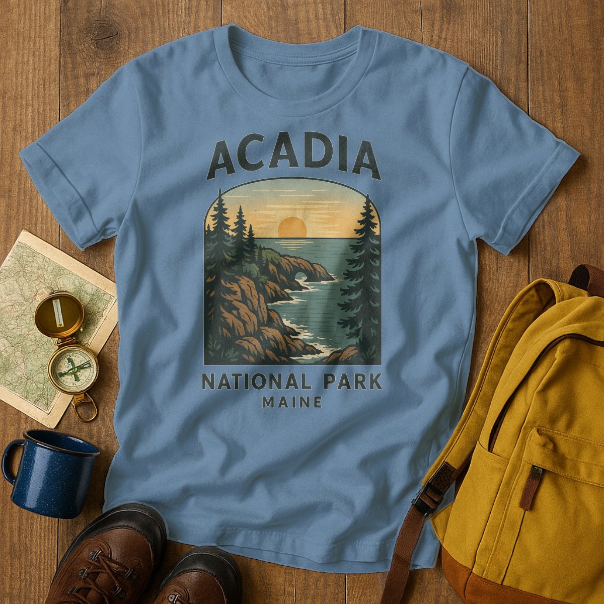 Acadia National Park Maine Scenic T-Shirt product