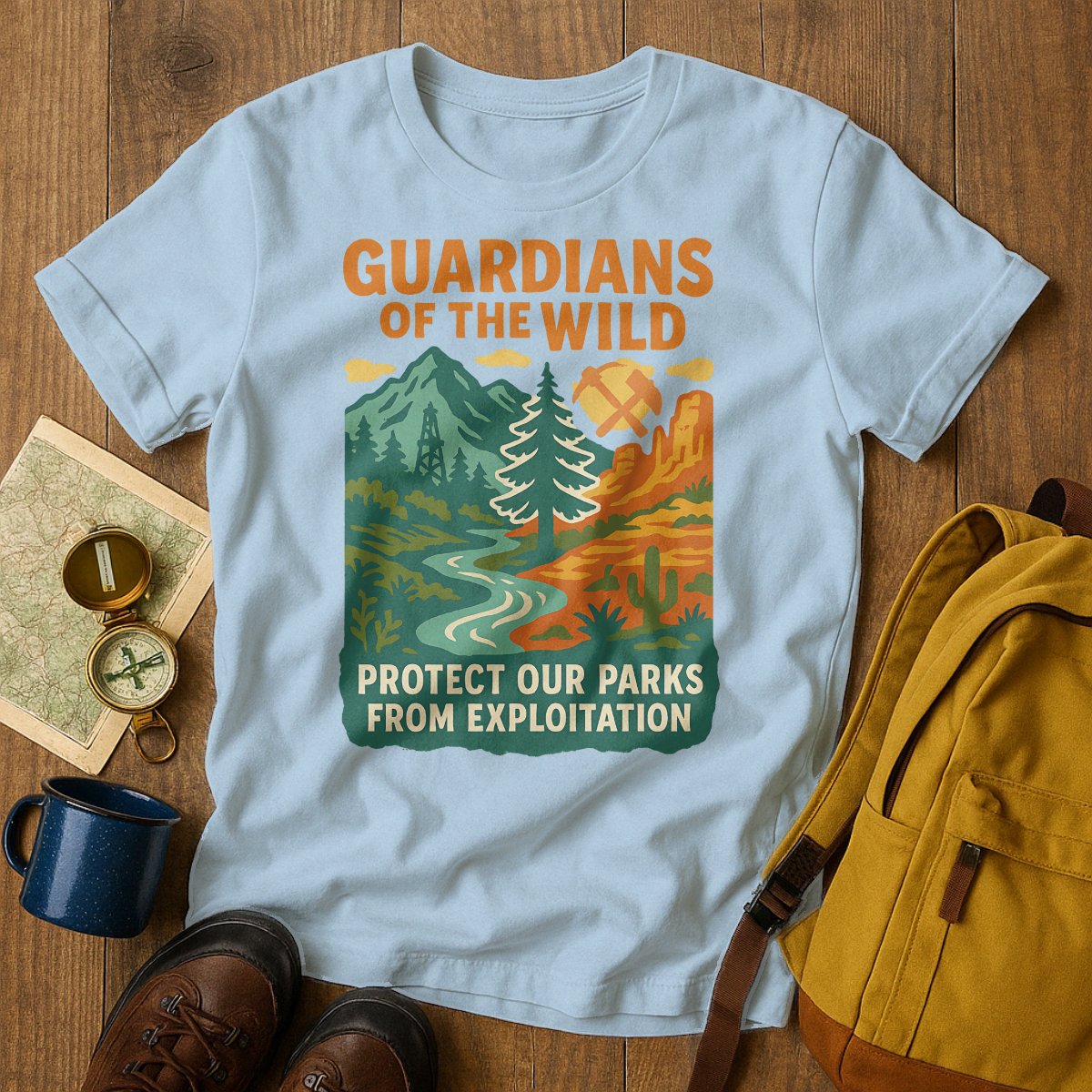 Guardians of the Wild Protect Our Parks Graphic T-shirt product