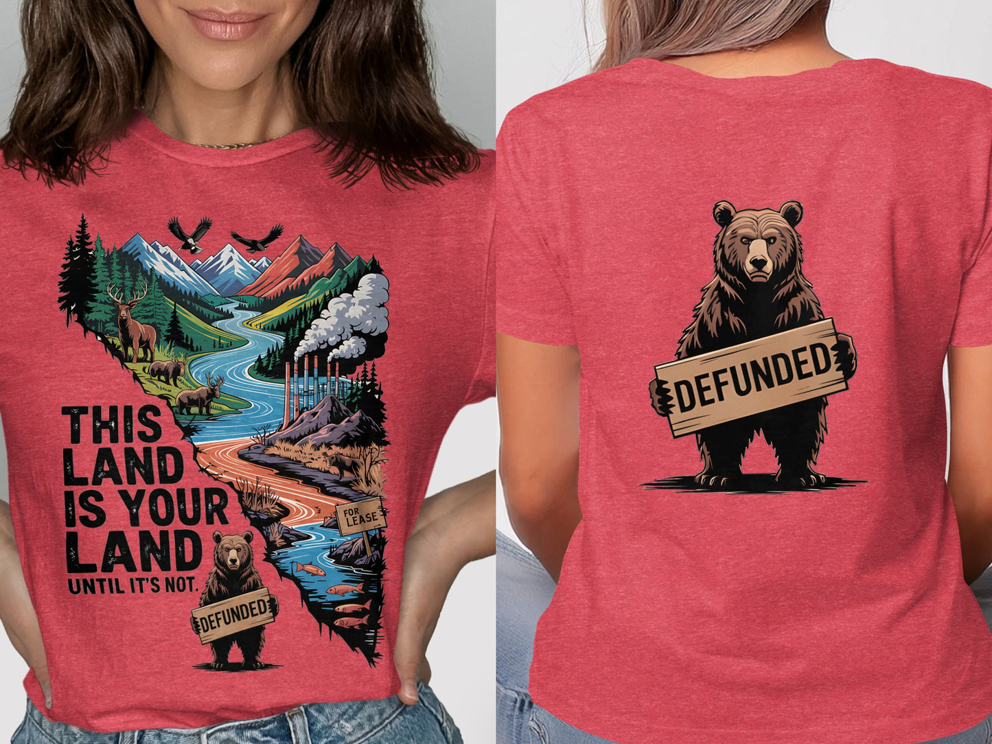 This Land is Your Land Defunded T-shirt product
