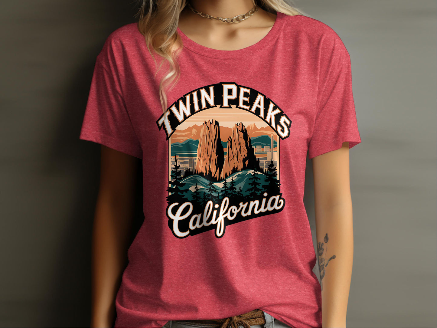 Twin Peaks California Graphic T-Shirt Fashion product