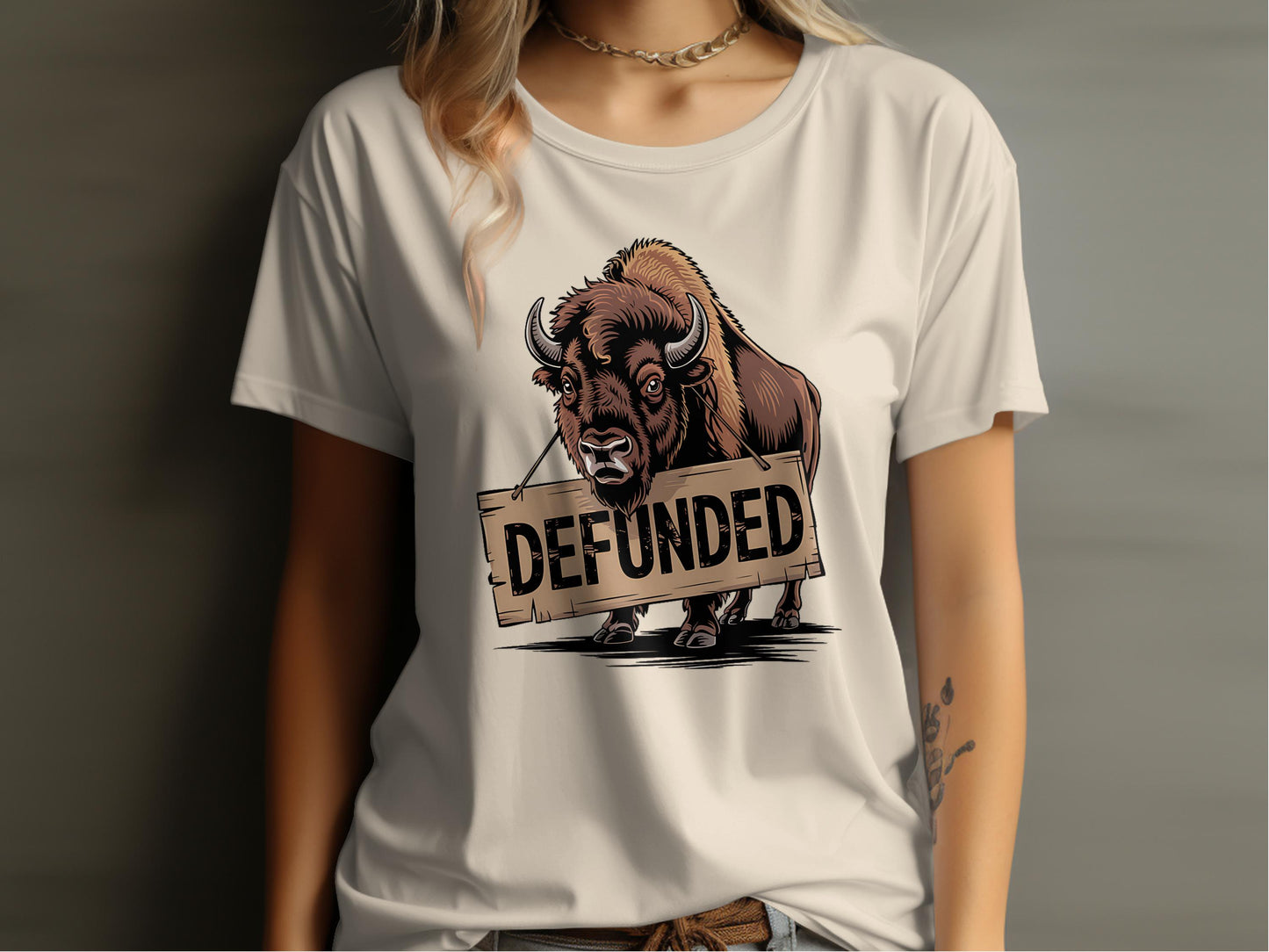 Buffalo Defunded Graphic Printed Tee product type
