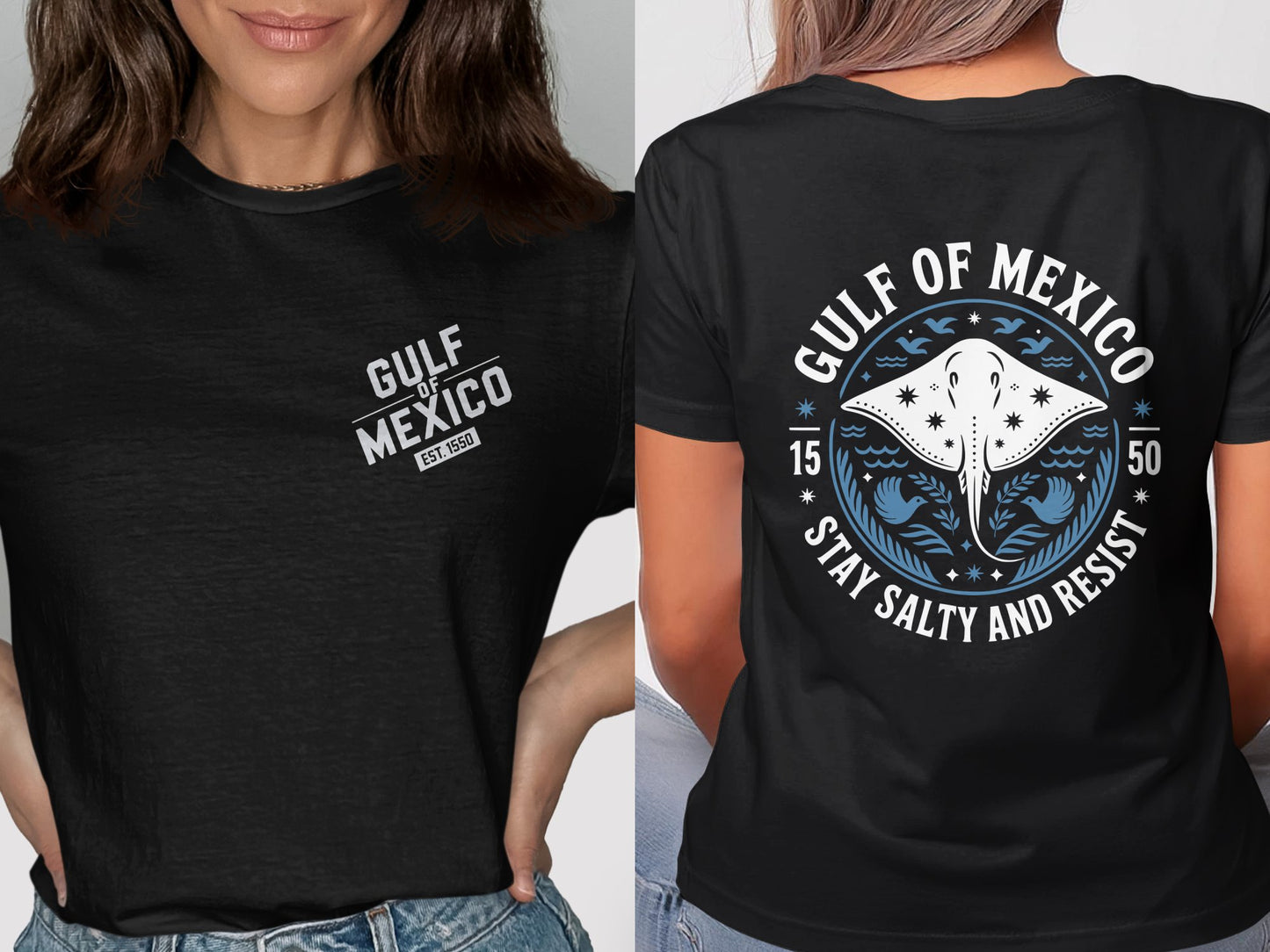 Gulf of Mexico Stay Salty and Resist T-shirt product type